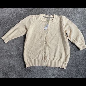 LL Bean cardigan NWT